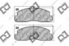 DJ PARTS BP1400 Brake Pad Set, disc brake